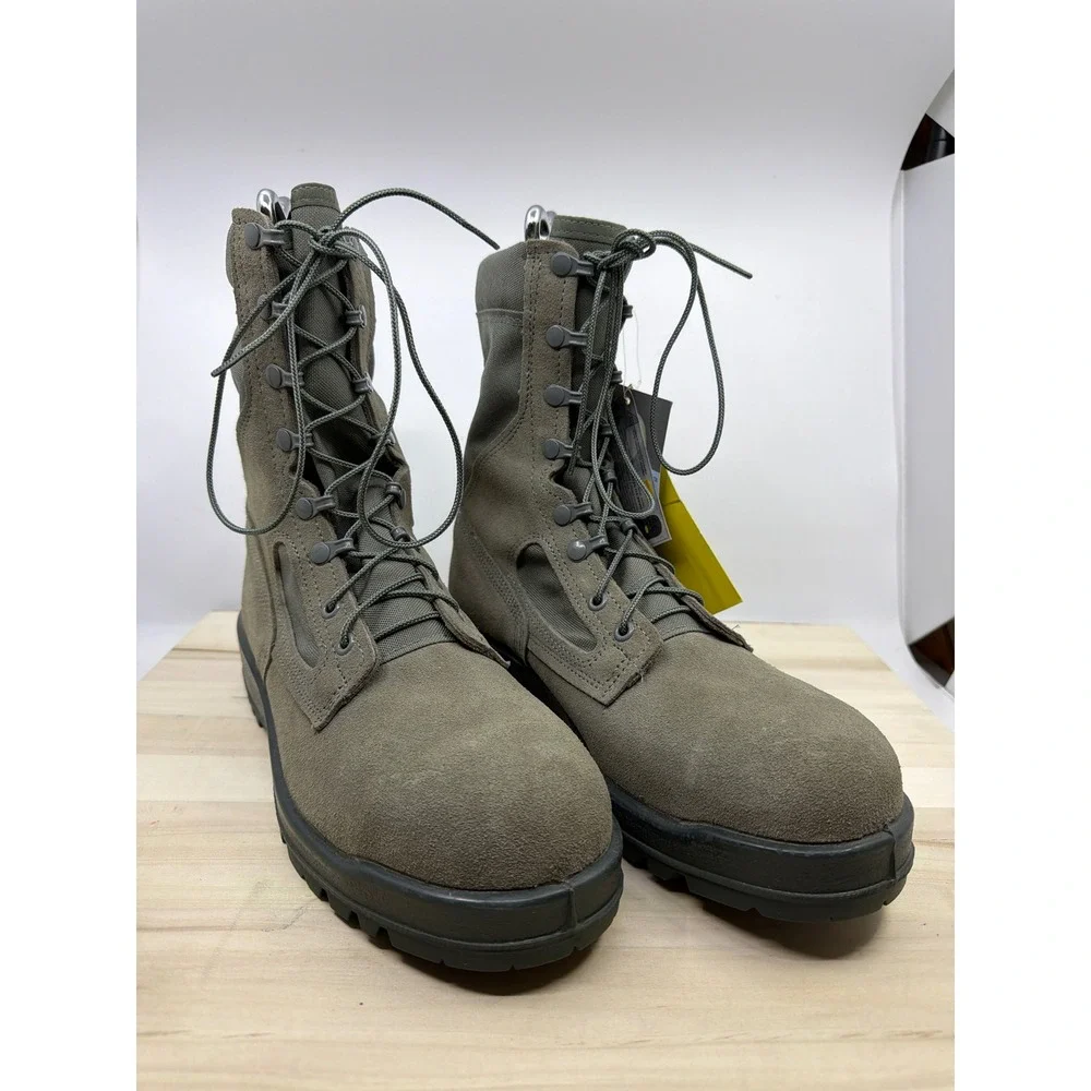 Belleville 600 CT Tactical Boots Mens 10.0 W Sage Green NEW Composite Safety Toe